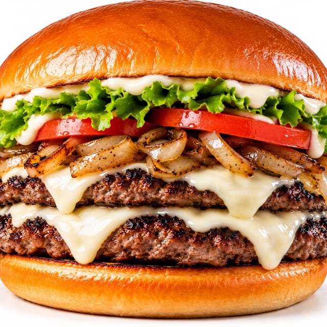 MELT (BEEF BURGER).