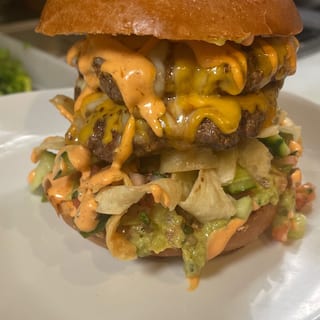 SPICY BAJA BURGER (single 4oz Burger)