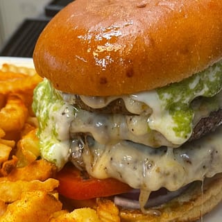 MONSTER BURGERS +Fries & 12oz Coke