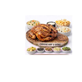 Whole Chicken + 3 SIDES (🍗🔥  )