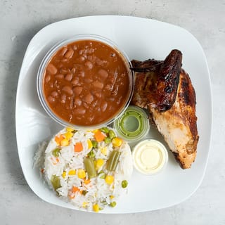 1/4 Chicken + 2 Sides